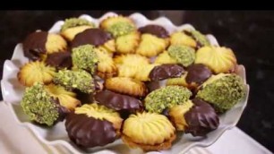 'How to make Shortbread Biscuits / Petit Fours (Assyrian Food)'