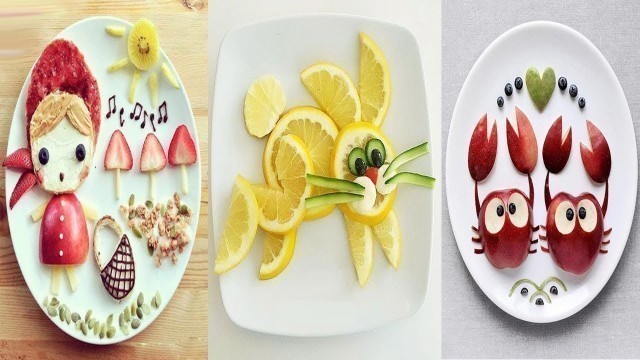 '20 Tricks With Fruits And Veggies - Creative Food Art Ideas'