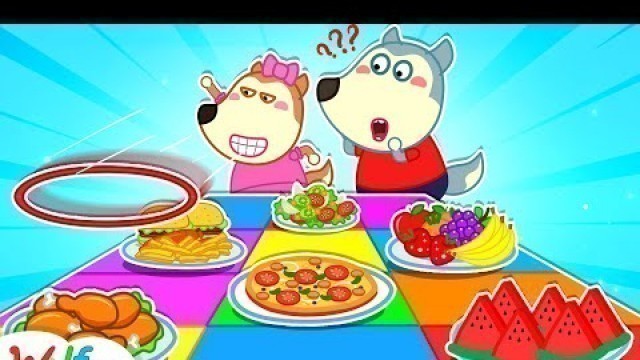 'No No, Lucy! Don\'t Choose Fried Chicken! Learn Healthy Habits for Kids | Wolfoo Family Kids Cartoon'