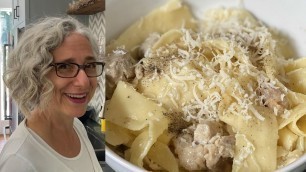 'Pappardelle with Creamy Chicken Sauce | Simple yet Delicious Recipe | Everyday Food'