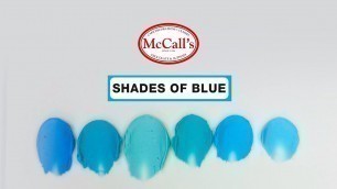 'Creating The Right Shades of Blue | McCall\'s Baking'