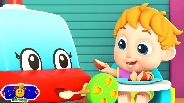 'Yum Yum Yum Healthy Eating Habits & Cartoon Videos for Babies by Bob The Train'