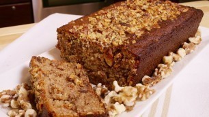 'How to make Vegan Banana & Walnut Bread (Assyrian Food)'