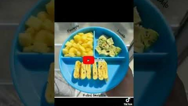 'Meal Ideas for toddlers and kids | Happy Nest | Baby Food recipes #short #shorts'