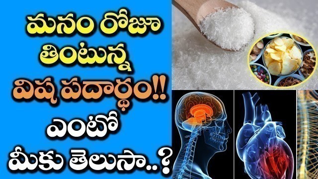 'What is MSG? | Shocking & Unknown Facts about MSG used in Foods | VTube Telugu'