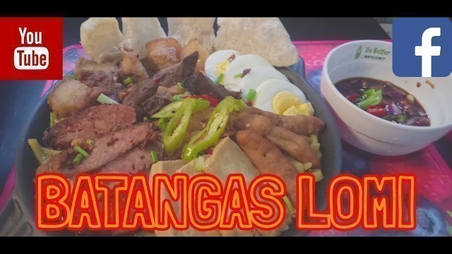 'BATANGAS LOMI PINOY RECIPE LUTONG PINOY PANGLASANG PINOY FILIPINO FOOD NO MSG LAHAT NATURAL'