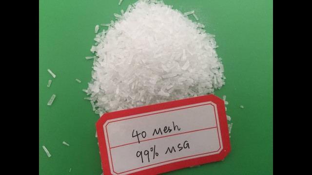 'Food Additive MSG Monosodium Glutamate 40mesh'