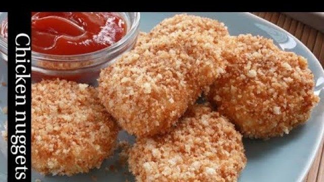 'Chicken nuggets recipe, kids snacks , lunchbox ideas, kids healthy food, toddler food ideas'