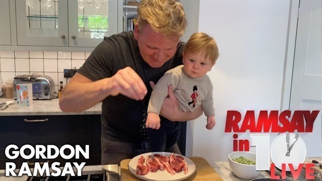 'Gordon Ramsay Shows How To Make A Lamb Chop Dish At Home | Ramsay in 10'