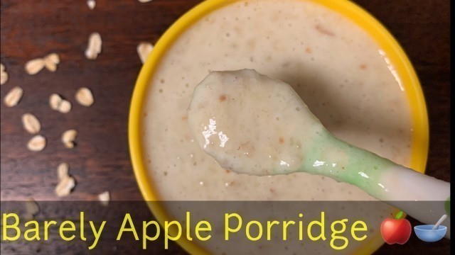 'Barley Apple Porridge 