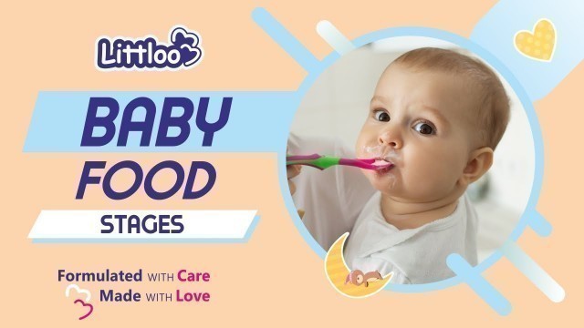 'Baby Food Stages| Baby Food Chart| Toddler Eating| Baby Food Questions| www.littloo.in| #SHORTS'