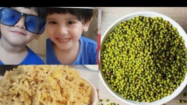 '☆Dall Moong Pulao  for toddlers healthy & easy baby food☆'