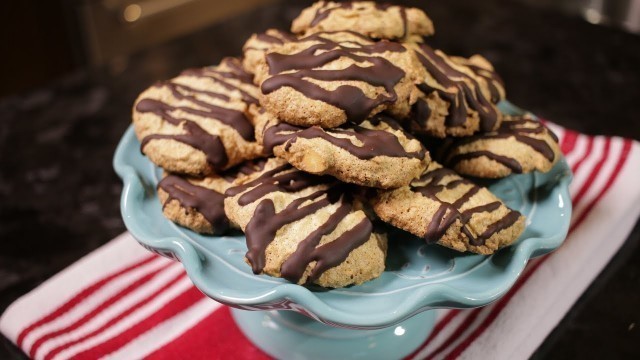 'How to make Almond & Chocolate Cookies (Assyrian Food)'