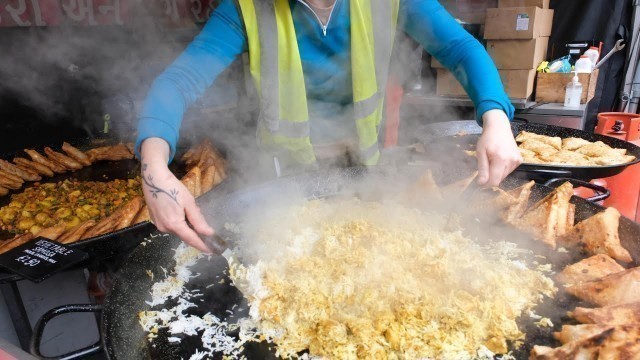 'Cooking Indian Street Food, Biryani, Samosas, Bhajis. London'