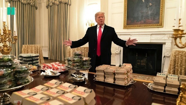 'White House Serves Clemson Football Team Fast Food'