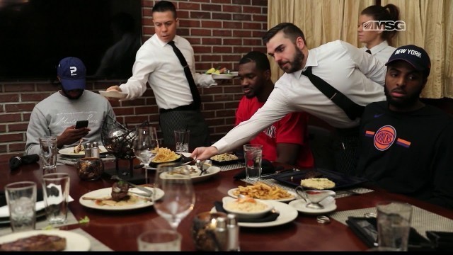 'What\'s Your Pregame Meal? | New York Knicks | MSG Food Week'