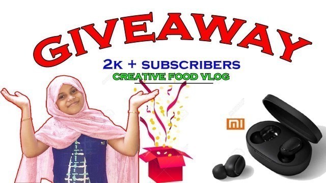 'GIVEAWAY എത്തി മക്കളെ......❣️