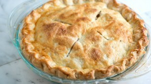 'Easy All-Butter Flaky Pie Crust Recipe - How to Make Homemade Pie Crust'