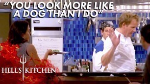 'Customer IMMEDIATELY Regrets Complaining To Ramsay  | Hell\'s Kitchen'