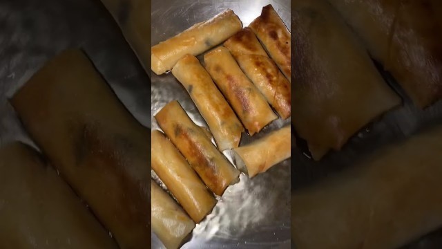 'Chicken Fried Spring rolls! Add to your menu list for your Noche Buena #shorts'