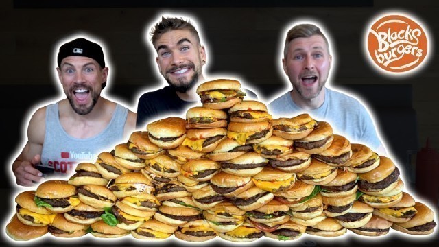 '12KG/25lb \"IMPOSSIBLE\" CHEESEBURGER CHALLENGE @JoelHansen @scotteats5452 UNDEFEATED £600 MAN vs FOOD'