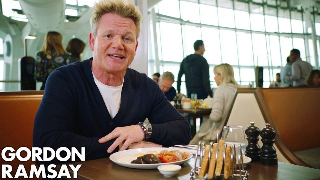 'Gordon Ramsay Goes Behind The Scenes At Plane Food'