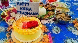 'Annaprashan food menu list || annaprashan food ideas || Rice ceremony'