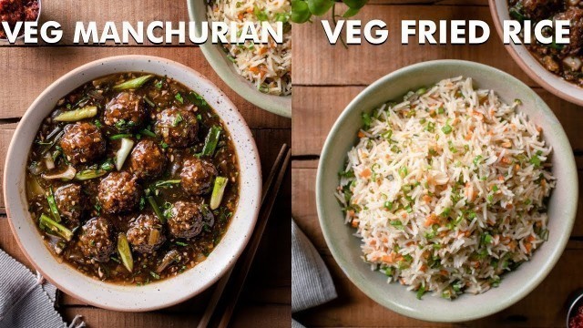 'Veg Manchurian | Veg Fried Rice | Chef Sanjyot Keer'