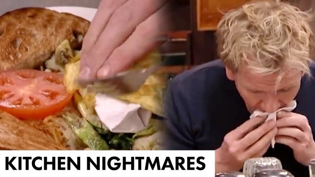 'Gordon Ramsay SPITS OUT His Food | Kitchen Nightmares FULL EP'