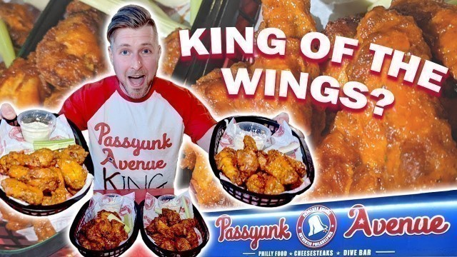 'OVER 100 WINGS in ONE HOUR? KING OF THE WINGS 2021? @Passyunk Avenue | Man vs food challenge'