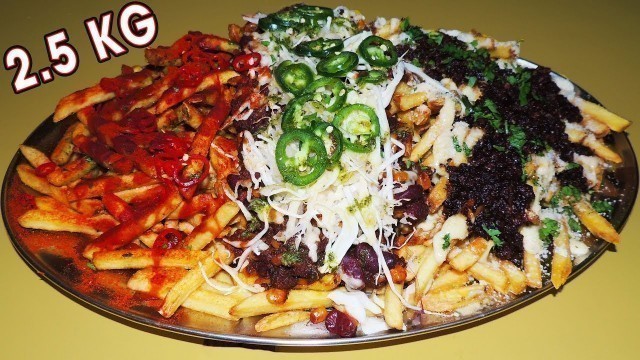 'Totally Fried Food Challenge in Dublin!! (Loaded Fries)'