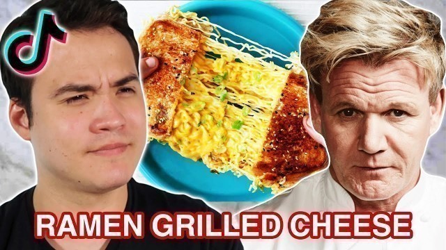 'Making The Ramen Grilled Cheese That Gordon Ramsay Hates'