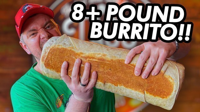 'Triple Meat 8lb Jumbo Mexican Burrito Challenge!!'