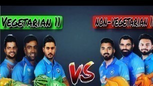 'indian vegetarian cricketers, indian cricketers food, indian cricketers food menu,List of vegitarian'