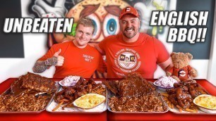 'Smokin\' Joe\'s Undefeated English BBQ Ribs Challenge w/ Chicken Wings and Pulled Pork!!'