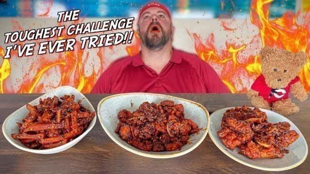 'Toughest Spicy Food Challenge I\'ve Ever Tried!! Chinese Hot Chicken Challenge in Ballina, Ireland!!'