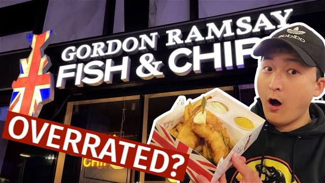 'Is GORDON RAMSAY Fish & Chips a TOURIST TRAP? Review in Times Square'