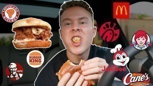 'The Best Fast Food Chicken Sandwich | TIER LIST'