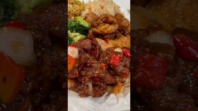 'PANDA EXPRESS FAMILY MEAL FOOD CHALLENGE.'