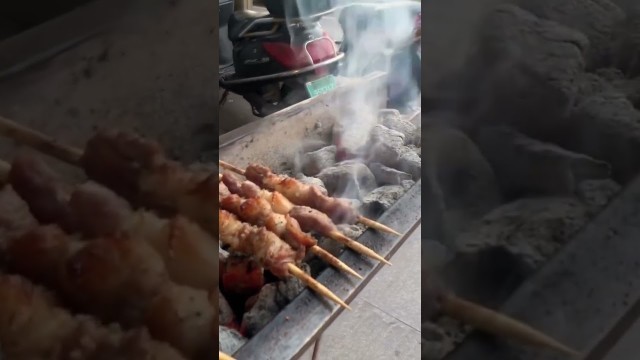 'Mutton Kebab @china | Street Food'