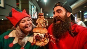 '24 HOURS EATING FESTIVE FAST FOOD SPECIALS | BeardMeatsFood'