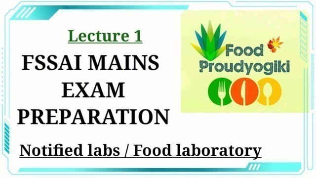 'Fssai mains: Notified labs | food laboratories| Fssai mains 2020 |'