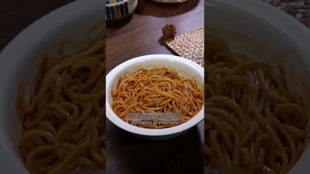 'Gini ni cara buat mie goreng yang benar'