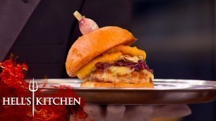 'Gordon Ramsay\'s Burger Challenge | Hell\'s Kitchen'