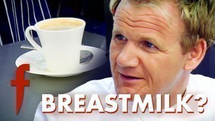 'Breastmilk Cappuccino Sickens Gordon Ramsay | The F Word'