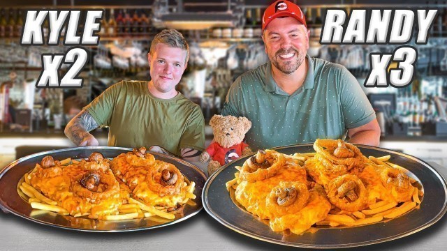 'Central Park\'s Famous 5lb Cheesy Chicken Parmo Challenge in Middlesbrough, England!!'