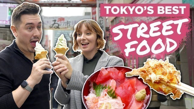 'Must Try Japanese Street Food in Ueno, Tokyo ft. @AbroadinJapan'