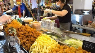 'Pop Corn Chicken, Chicken Katsu, Fried Tofu. London Asian Street Food'