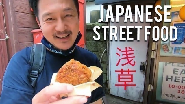 'Amazing Japanese Street Food in Tokyo ASAKUSA'