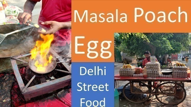 'Masala Fried Egg-  FAMOUS Street Style Egg खाया आपने? - Delhi Street Food #Shorts'